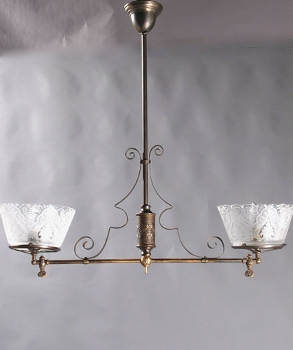 2-Light East lake Gas Chandelier